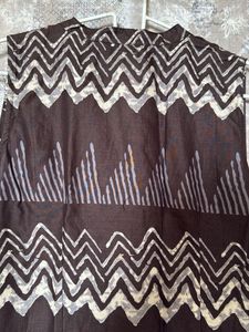 Stylish Ethnic Print Sleeveless Kurta