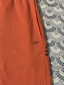 Orange Casual Sweatpants