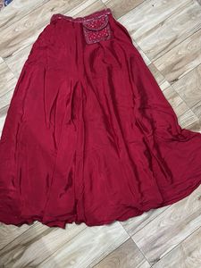 short choli with sharara dress