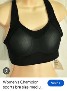 Black Sports Bra