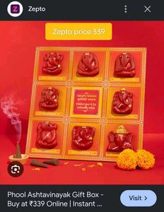 Ashtavinayak Ganesha Manifestation Frame