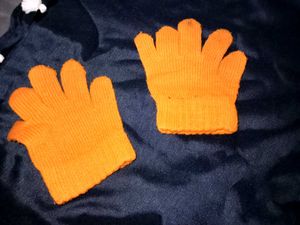 Orange Gloves
