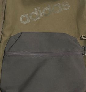 Adidas Green &amp; Black Backpack