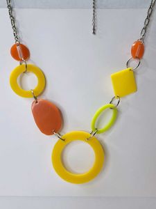 Geometric Statement Neckpiece