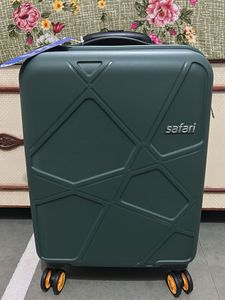 New-Safari Green Hard Shell Suitcase