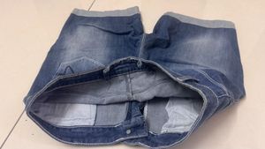 Stylish Embellished Denim Shorts