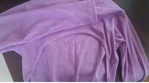 Cute Lilac Two-Piece Top Set