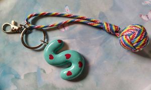 Monkey Fist Safety Keychain