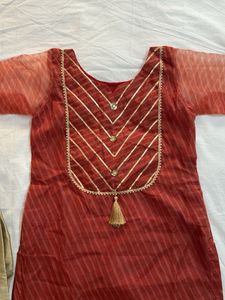 ORGANZA BANARASI SUIT SET