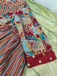 Printed Kurta with Pants Set