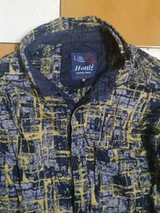 Men's Casual Printed Full Sleeve Shirt
