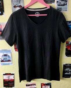 Women's Jockey Black V-Neck T-Shirt