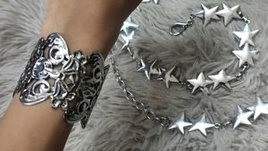 Star waist chain + free hand cuff combo