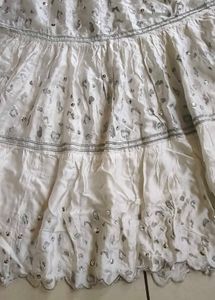 White Embroidered Sundress