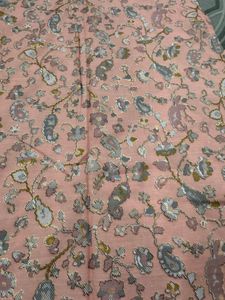 ✨ Elegant Pastel Printed Kurta – XL Size ✨