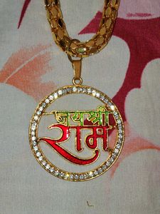 Gold Plated Pendant Chains and earrings