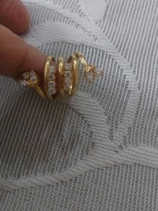 Stunning Gold-Tone Statement Ring