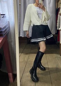 Black Knee Length Boots