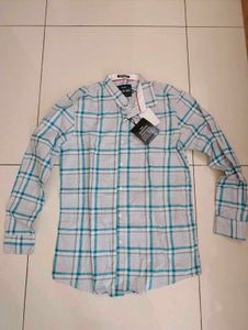 Reeborn Brand New Men's Plaid Long Sleeve Shirt