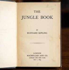 Rudyard Kipling‘s “The Jungle Book“ - Vintage!