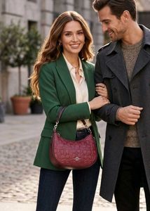 Coach Monogram Shoulder Bag
