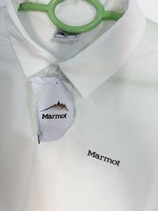 Marmot White Polo T-Shirt