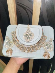 White stone Jewelry Set✨