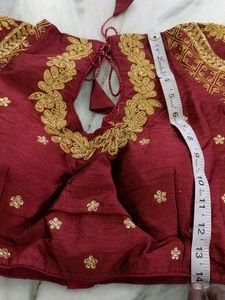 RAW SILK READY MADE BLOUSE