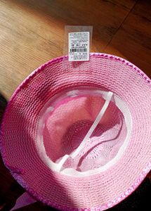 Pink Floral Sun Hat