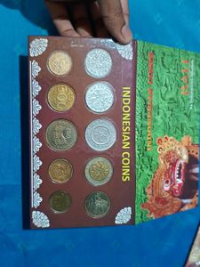 Indonesia Coin Set With Original Cover, Foreign Co