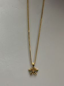 Gold Plated Butterfly Necklace