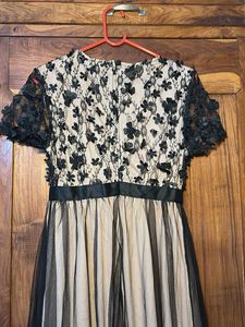 Elegant Black Lace Dress