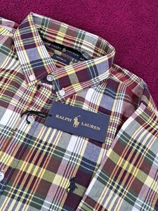 Ralph Lauren Custom Fit Plaid Shirt