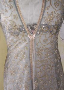 Elegant Embroidered Ethnic Gown