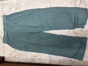Elegant Teal Kurta Set with Floral Print