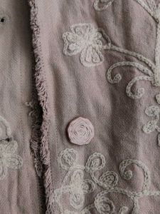 Embroidered Linen-Look Jacket(price slashed)