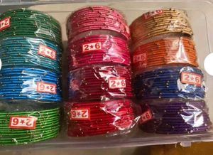 silk thread  Bangle (2 sets ) 24 bangles