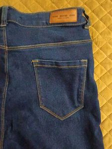 Classic Dark Wash Denim Jeans