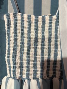 Striped Smocked Sundress