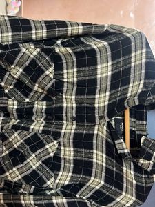 Trendy Plaid Cropped Shirt