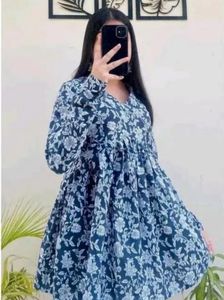 Floral Print short Kurta Top