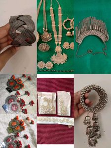 Oxidized Silver Jewelry Set