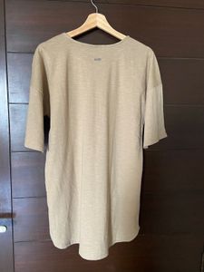 Chic Beige Tunic with Embellished detailing (L)