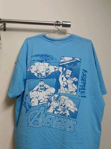 Men's Oversized Bonkers × Marvel T-shirt
