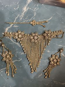 Sparkling Rhinestone Bridal Jewelry Set