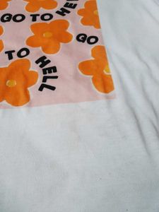 Floral Tokyo talkies t shirt