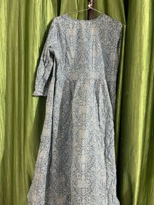 Blue Ethnic Printed Kurta