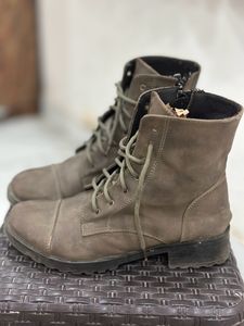 Women Army Green New Boots