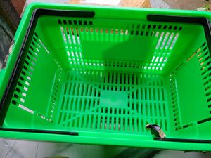 Big 28L Shopping Basket 2 Pc