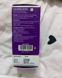 The Derma Co. Nia-Zelaic Oil Control  Face Serum